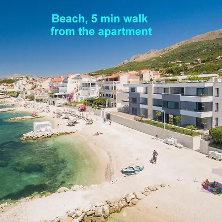 Lägenhet Near With The Balcony Podstrana